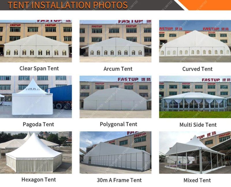 Large Marquee Party Garden Tent Curtain for Event with Ceiling