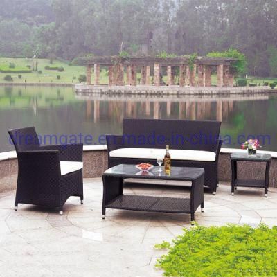 Leisure Classic Bistro Furniture Rattan Sofa Set