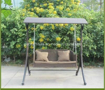 Leisure Garden Furniture Wicker Patio Rattan Swing Chair