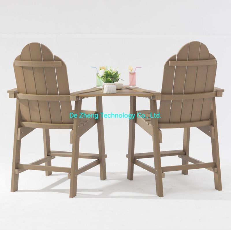 Factory Direct Price Teak Wood Bistro Bar Beach Leisure Outdoor Furniture Set