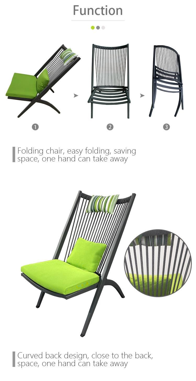 New Customized Darwin or OEM Carton Package Rope Restaurant Chair