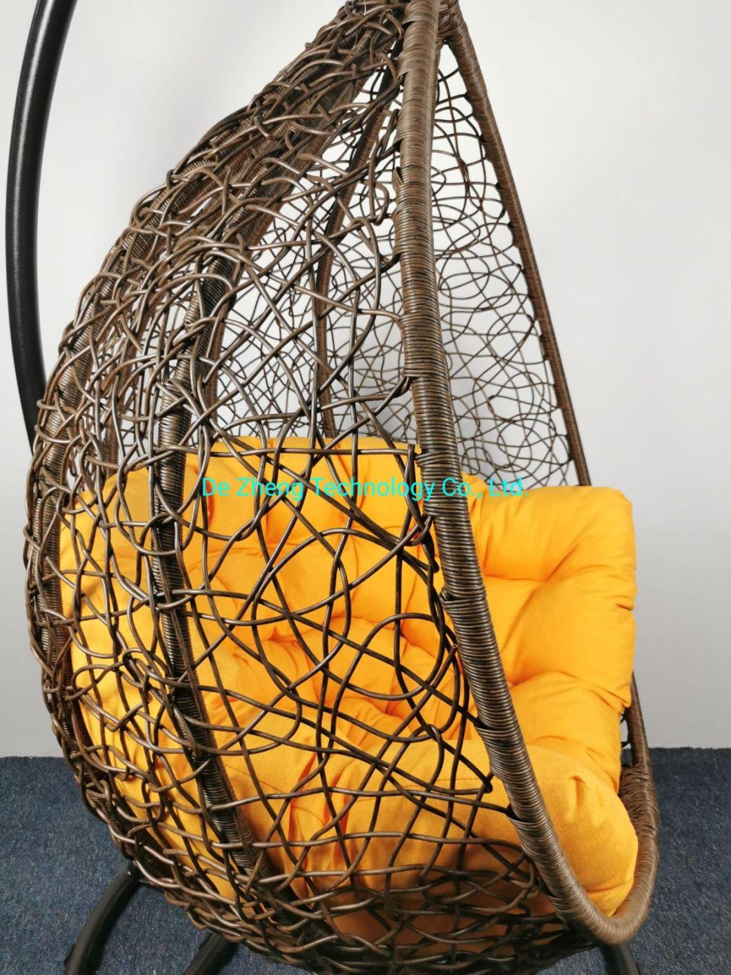 Extra Large Outdoor Patio Swings Hanging Chair with Enforce Iron Stand