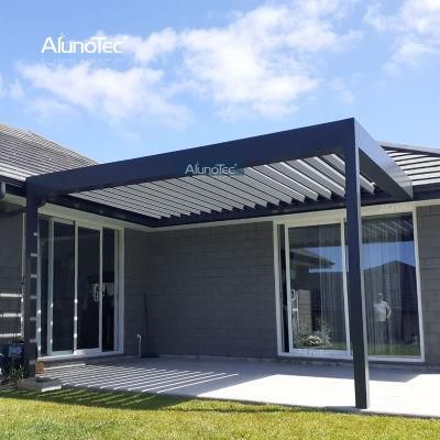 Customized Design Outdoor Metal Gazebo Install Easily Remote Control Pergolas Canopy Garden Intelligent Gazebo Pergola