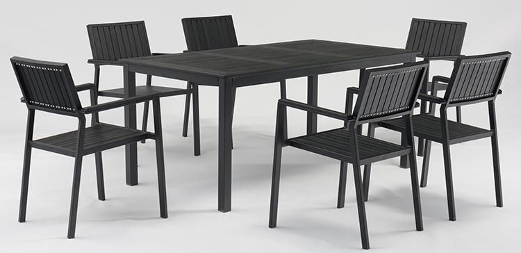 7 PCS Europe Style Aluminum Outdoor Furniture