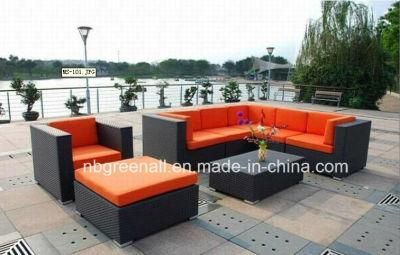 Modern European Hotel Rattan Patio Outdoor Furniture (GN-9058-1S)
