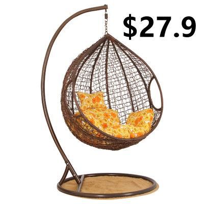 Newest Garden Rattan Outdoor Patio Wicker Garden Egg Hanging Swing Chair