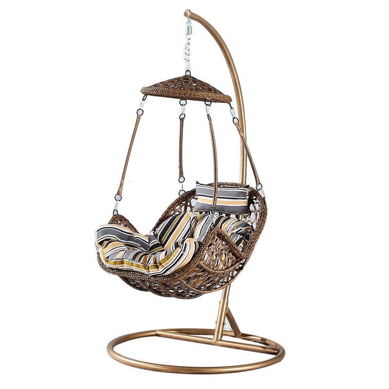 Cheap Indoor Terrace Garden Hotel Patio Single Hanging Swing Chair