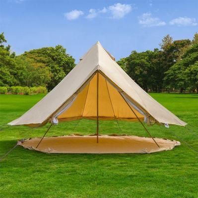Camping Outdoors Against Rain and Sun Leisure Bell Tents