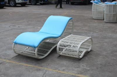 Without Armrest Customized OEM by Sea Aluminum Lounge Rattan Outdoor Furniture
