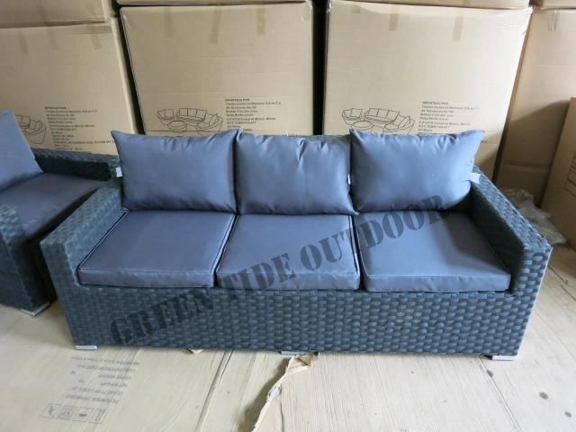 Classic Outdoor Garden Rattan Furniture Wicker Woven Sofa Set 4PCS for Hotel Home