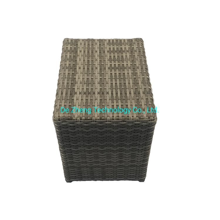 Classic Family Grathering PE Rattan Garden Comfortable Garden Aluminum Frame Functional Dining Furniture