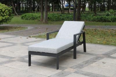 Single Unfolded OEM 0.7 Cheap Outdoor Chairs Chaise Lounge Sectional