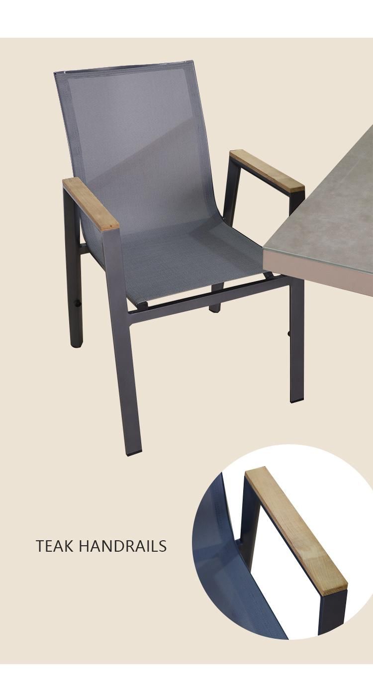 Foshan New OEM Rattan Sofa Patio Furniture Dining Table Set with Cheap Price