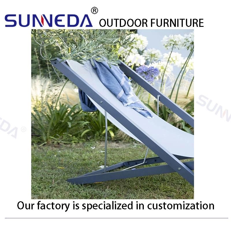 Adjustable Foldable All Weather Weaving Pub Manor Front Porch Sunbed
