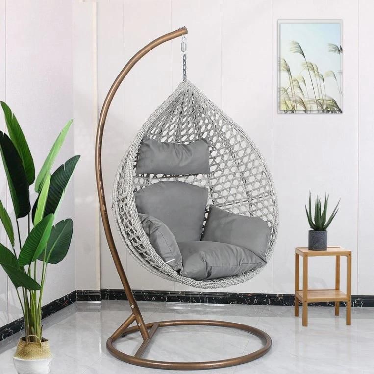Excellent Modern Outdoor Garden Indoor Patio Rattan Hanging Swing Chair