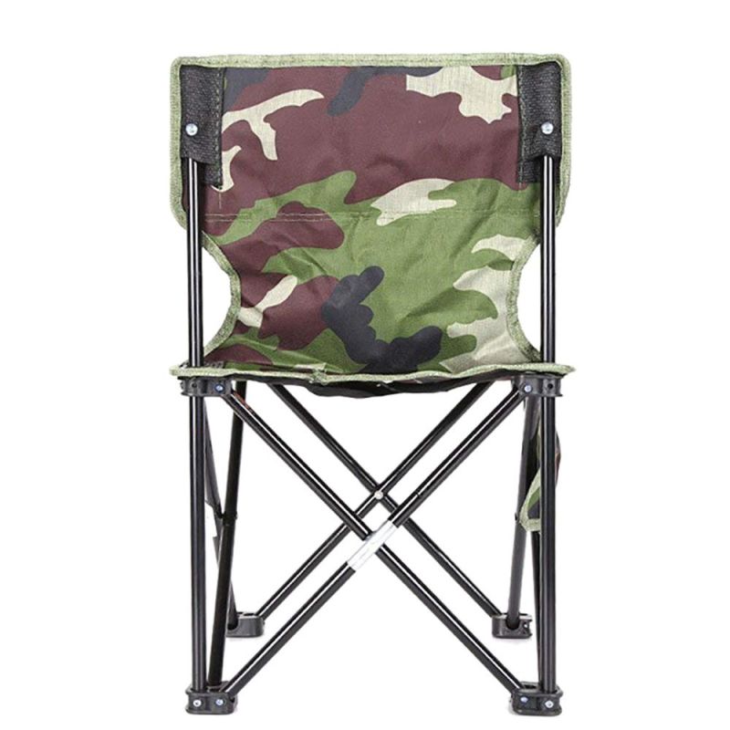 Mini Portable Camo Folding Stool, Camping Stool, Outdoor Folding Chair for BBQ, Fishing, Travel, Hiking, Garden, Beach