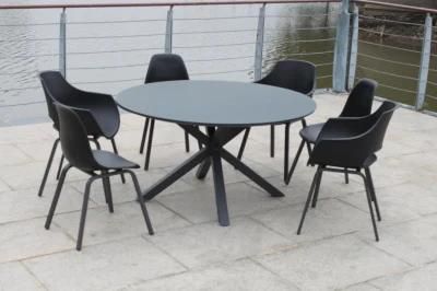 Unfolded Factory OEM Customized Foshan Outdoor Round Patio Table Set
