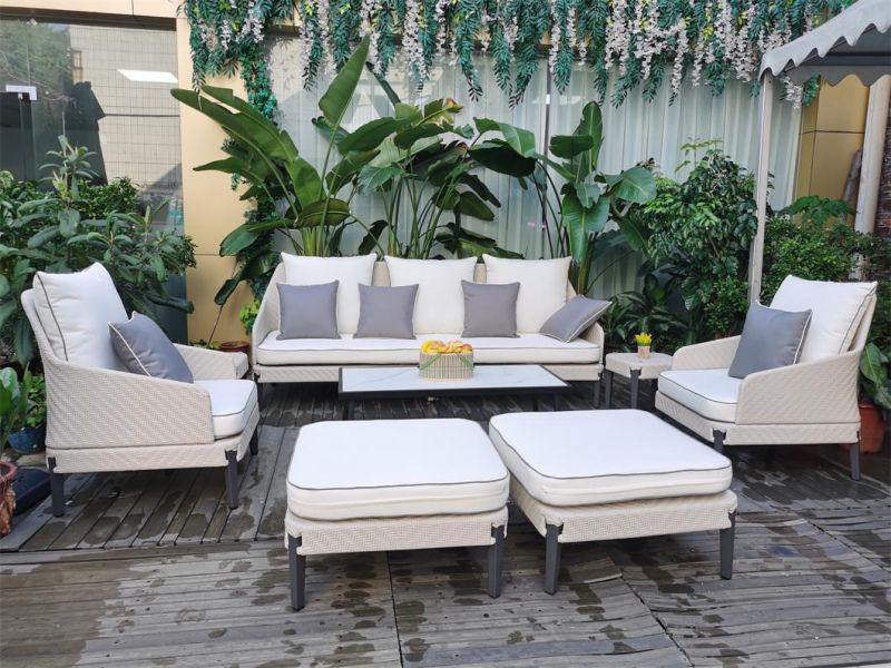 Modern Garden Outdoor Rattan Custom Furniture Set Other Outdoor Patio Furniture Rattan Sofa Set