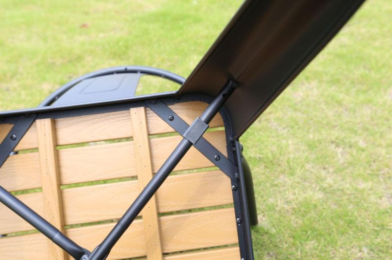 Balcony New Aluminum Metal Furniture Design Luxury Outdoor Dining Sets Garden Furniture Patio Chair Set
