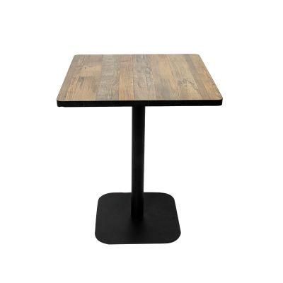 Modern Home Outdoor Furniture Cheap Wood Restaurant Living Room Round Dining Table