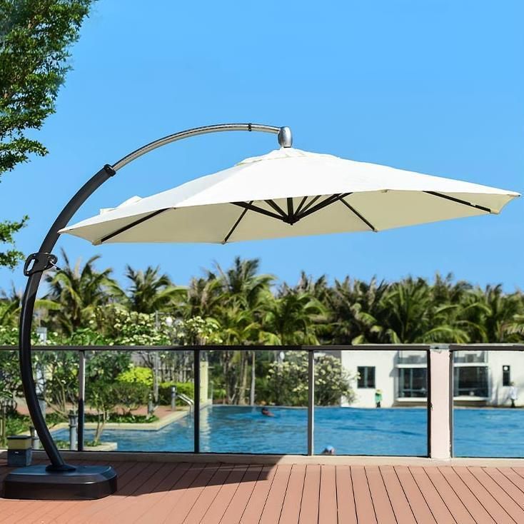 Outdoor Waterproof Bar Furniture Table Side Rectangular Patio Roma Umbrella Parasol