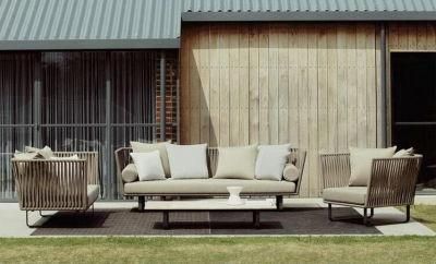 Sectional Rattan Rope Balcony Garden Outdoor Lounge
