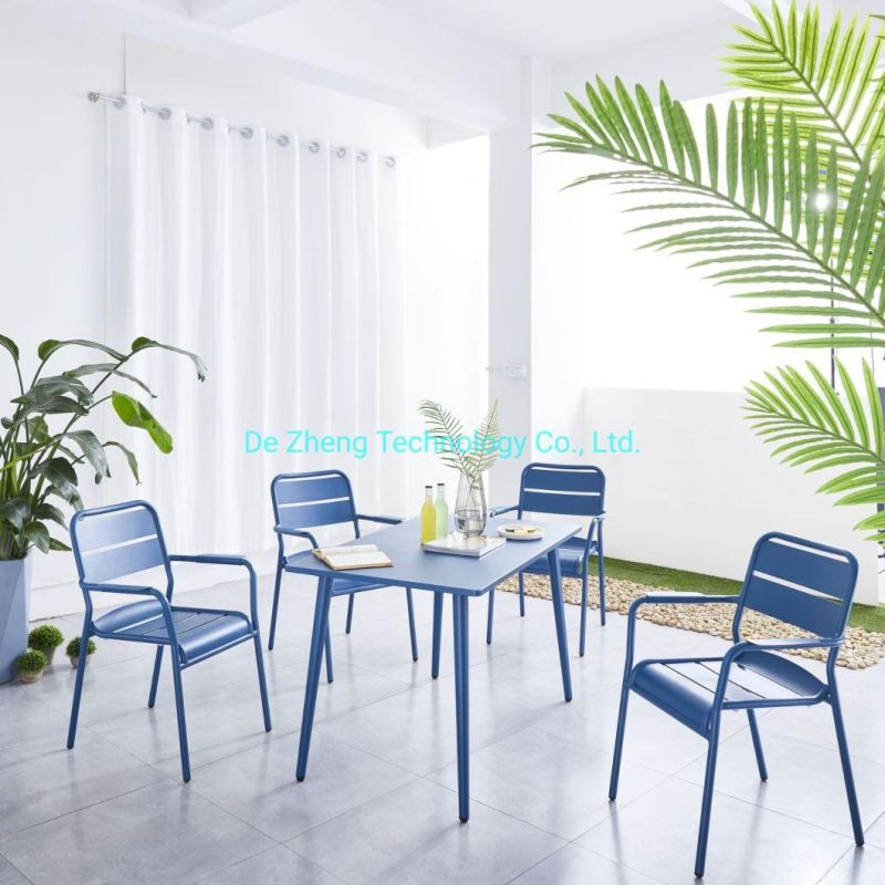 Colorful Waterproof Fire Resistance Indoor Outdoor Restaurant Cafe Bistro Table