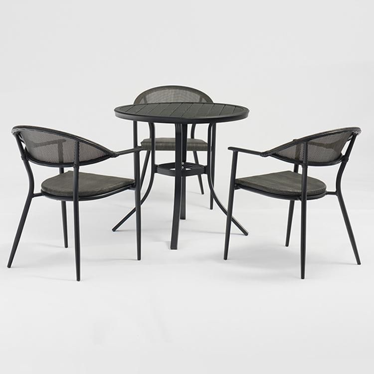 Srilanka Balcony Set 2/3/4 Seater with Wood Grain Surface Table