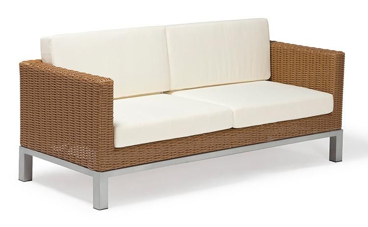 4PCS Aluminum Outdoor Furniture Terrace Synthetic Rattan Sofa Set