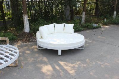 Outdoor Daybed Aluminium Sunbed for Garden Hotel Furniture