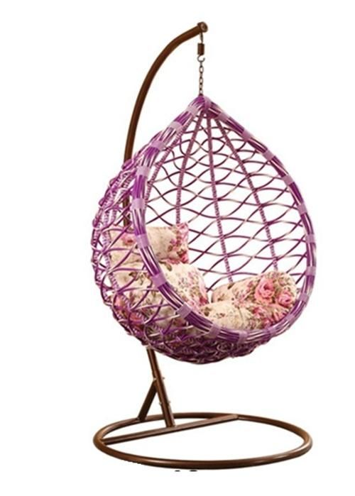 Modern Garden Rattan Wicker Leisure Revolving Comfortable Patio Swing Chair