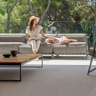 All Outdoor Environment Resistant Garden Fabric Sofa Patio Furniture
