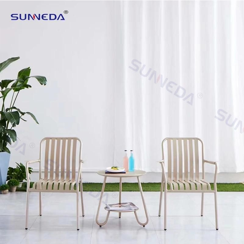 Nordic Simplicity Style Durable Leisure 3PC Patio Set