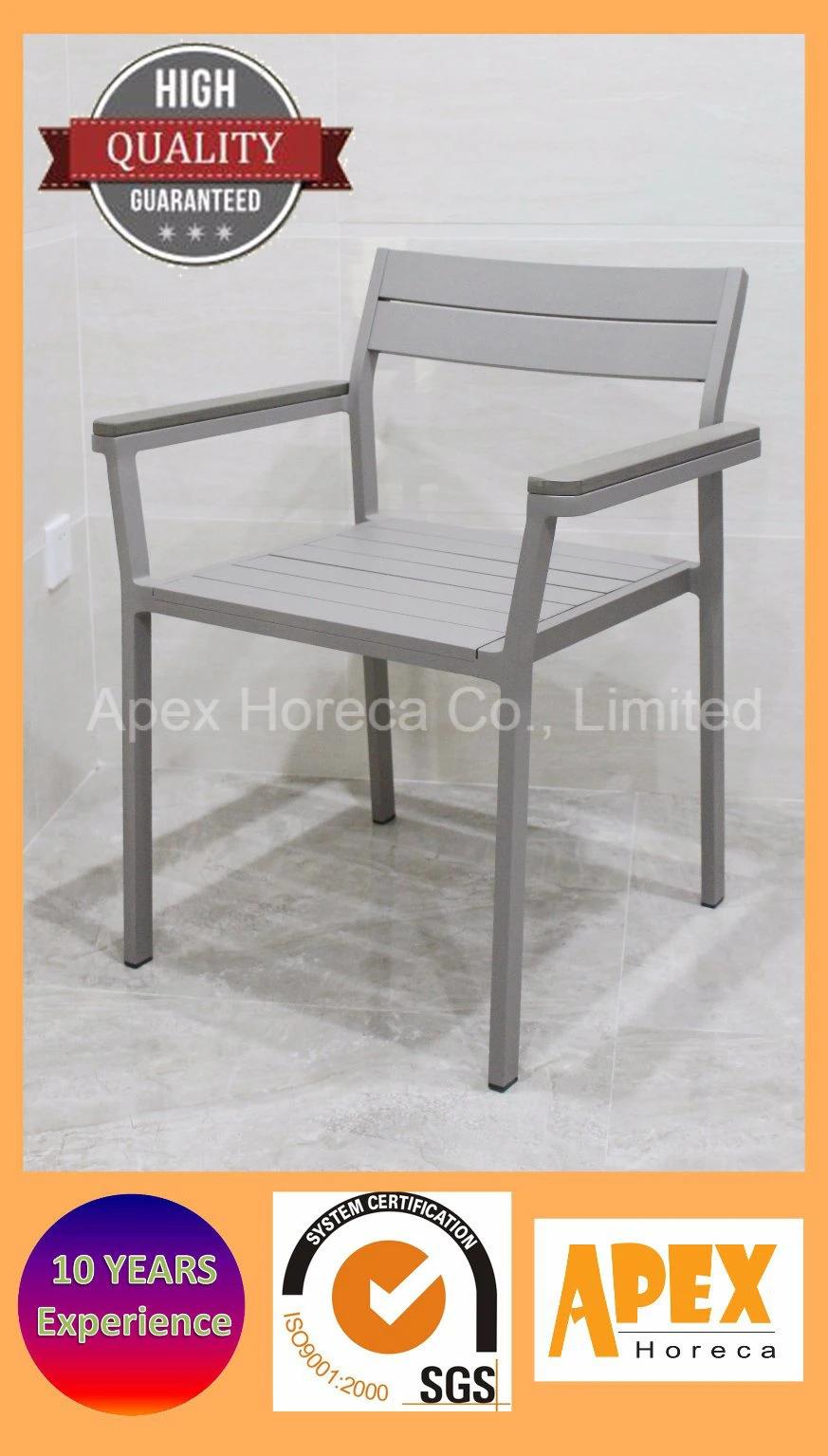 Bistro Modern Restaurant Sectional High Quality Aluminum Sidechair