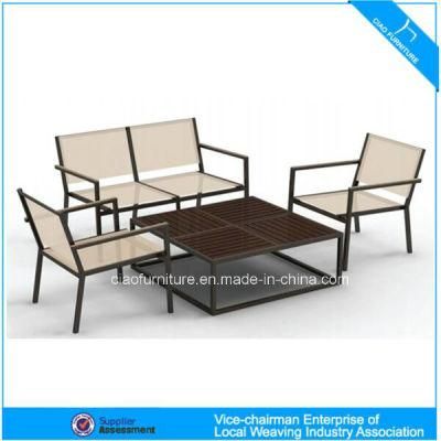 H-China Outdoor Furnitre Polly Wood Dining Table Chair