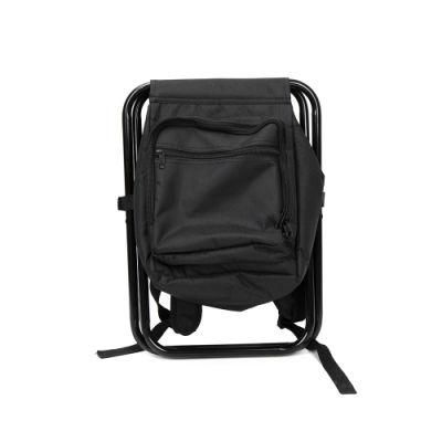 Portable Folded Camping Stool Outdoor Simple Folding Chair with Cooler Bag