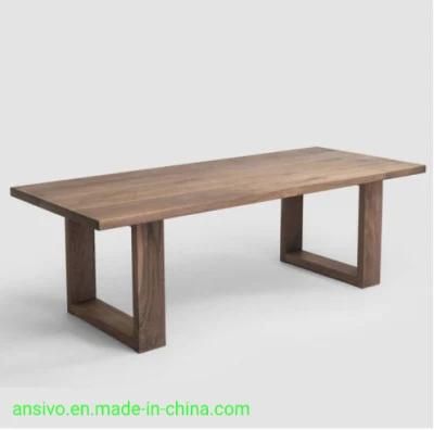 High Quality of Wood Dinner Table for Dining Room