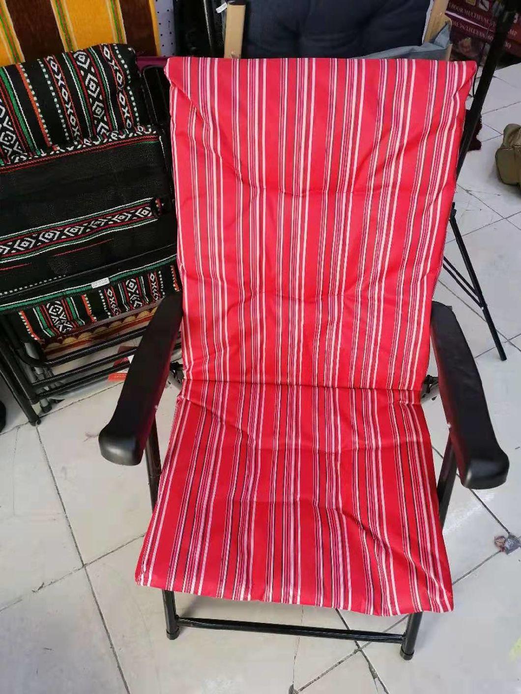 Add Cotton Chair, Beach Chair, Outdoor Leisure Portable Beach Chair with Cotton for Home Use