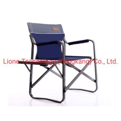 Foldable Director Camping Folding Chair with Ice Bag