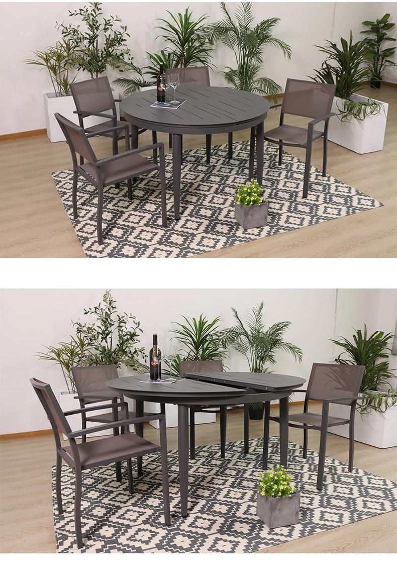 Foshan Hotel Brand or OEM Sets for 8 Outdoor Dining Table