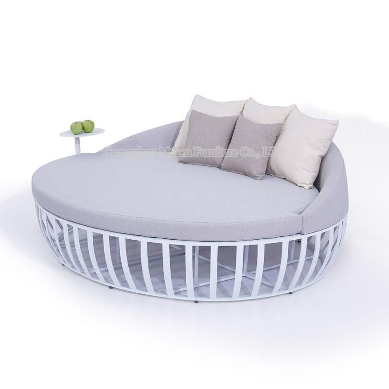 Outdoor Garden Patio Hot Sale Home Sunlounger Balcony Rattan Sunbed