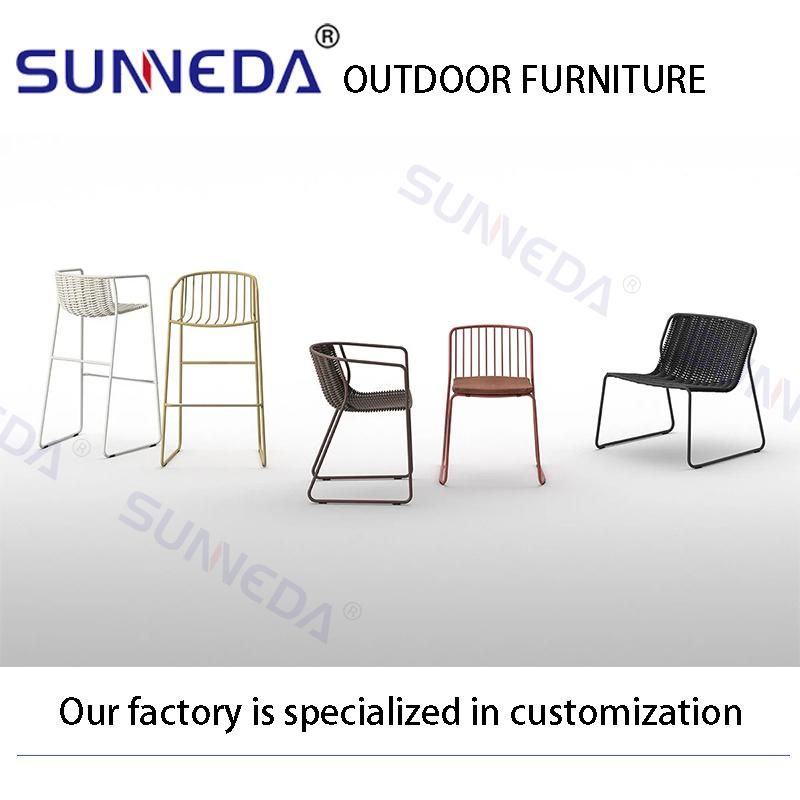 Stackable Small Space Patio Pool Simplicity Light Chairs Outdoor Furniture