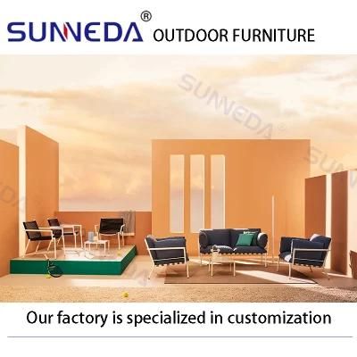 Hotsale Soft Cushion Weaving Customize Sectional Outdoor Garden Sofa Set