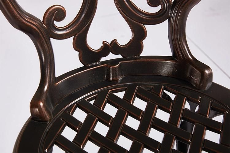 Elegant Style Metal Chair Dining Room Outdoor Modern From China