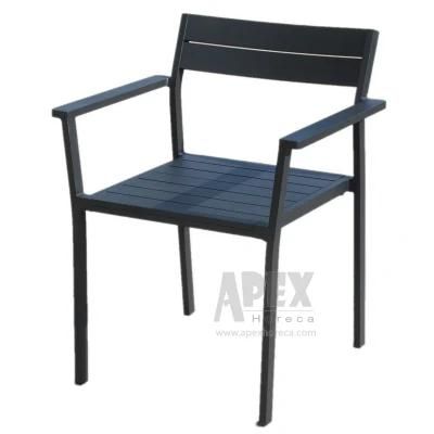 Wholesale Home Hotel Furniture Outdoor Garden Patio Bistro Dining Room Metal Stackable Chair