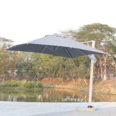 Wholesale Sale Terrace Leisure Shade Single Top Hydraulic Cantilever Umbrella