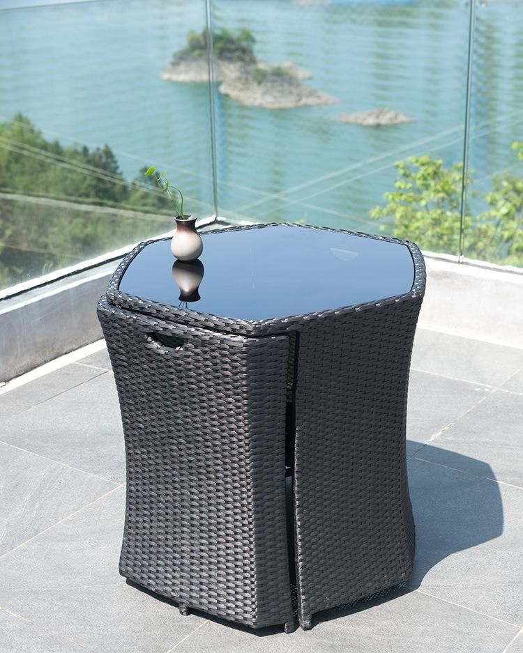 Excellent Price 3PCS Leisure Rattan Outdoor Patio Furniture Set