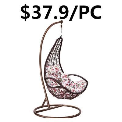 Rattan Wicker Home Outdoor Metal Best Selling Hanging Swing Chair