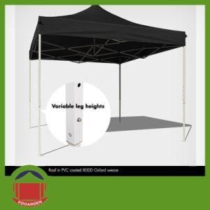 Cheap Steel Pop up Tent with Black Color