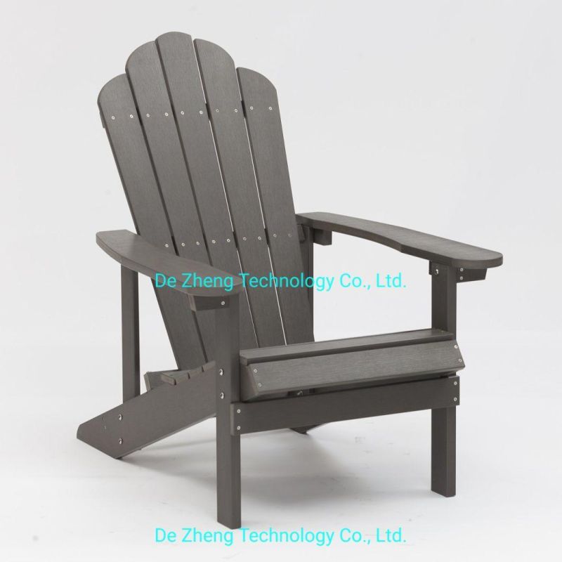 Outdoor Furniture Plastic Adirondack Chair Garden Chair Polywood Chair with Cup Holder